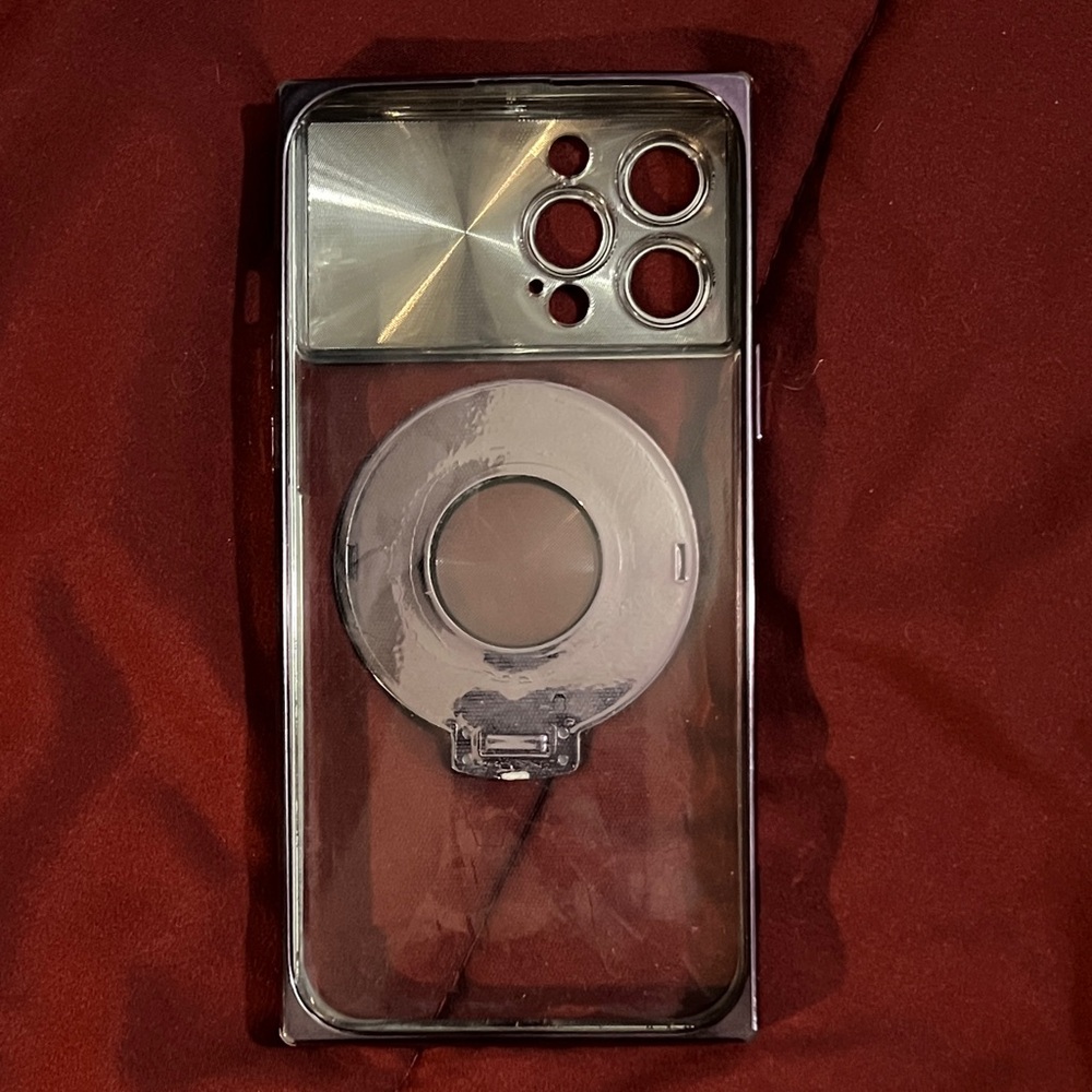 Kathy Tech Phone Case with Ring Holder for iPhone 13 Pro Max - Picture 2 of 4